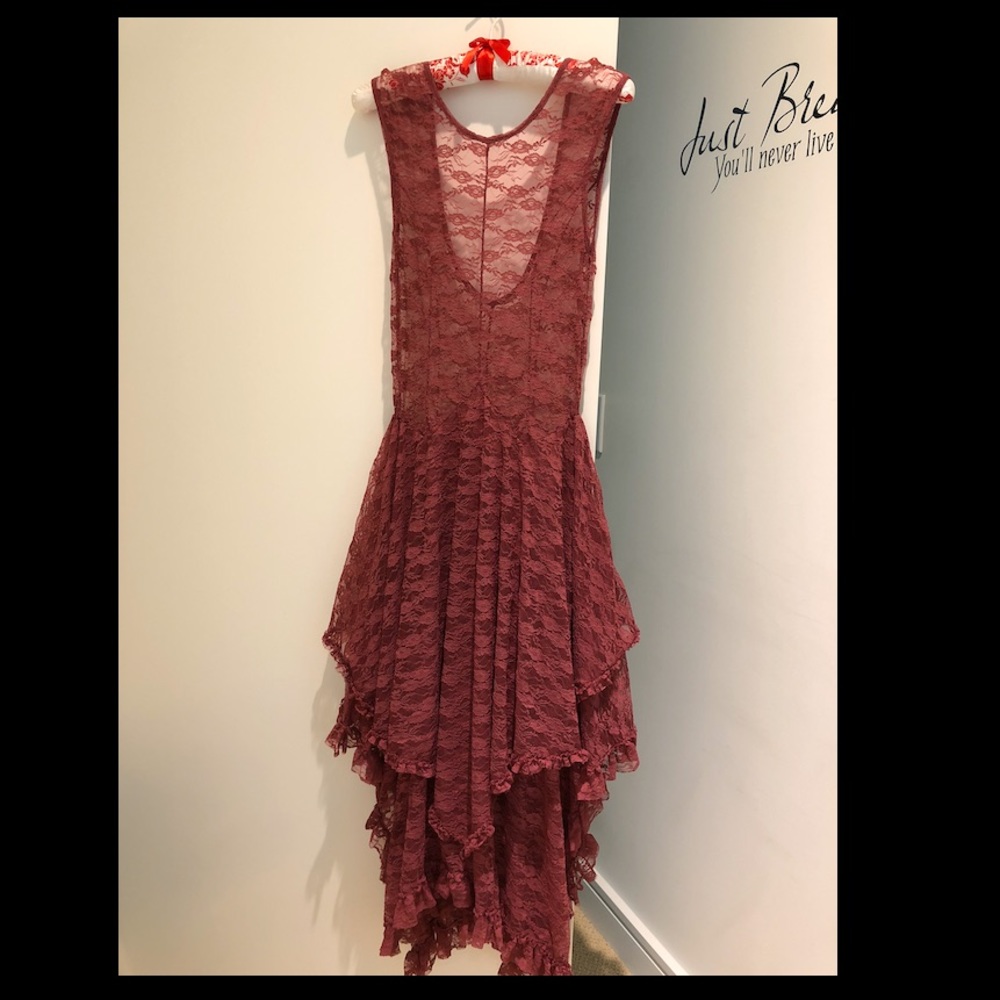 Free People Red Dress